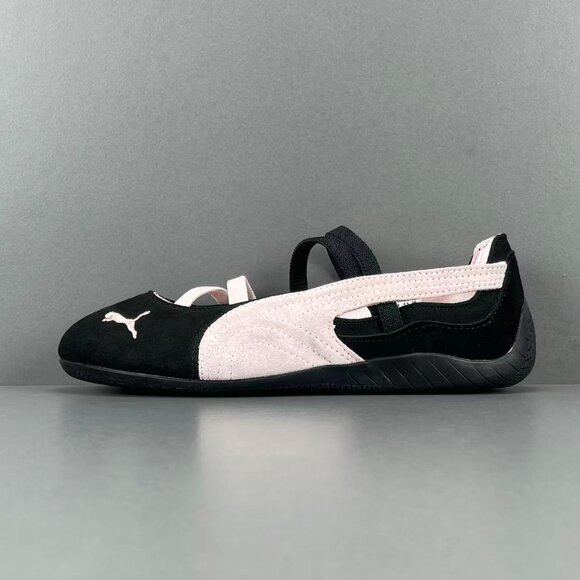 PUMA speedcat Suede Black & Pink Ballet - Picture 3 of 9